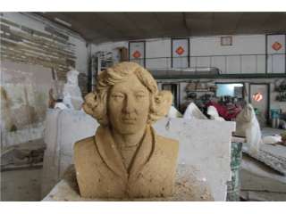 泥稿頭像雕塑