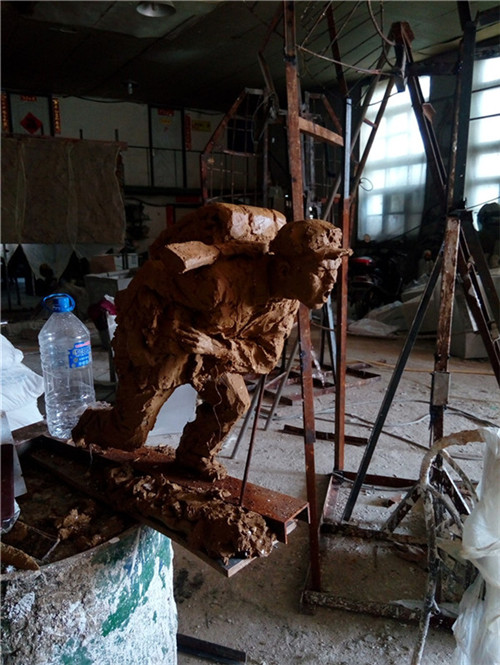 泥稿大樣雕塑