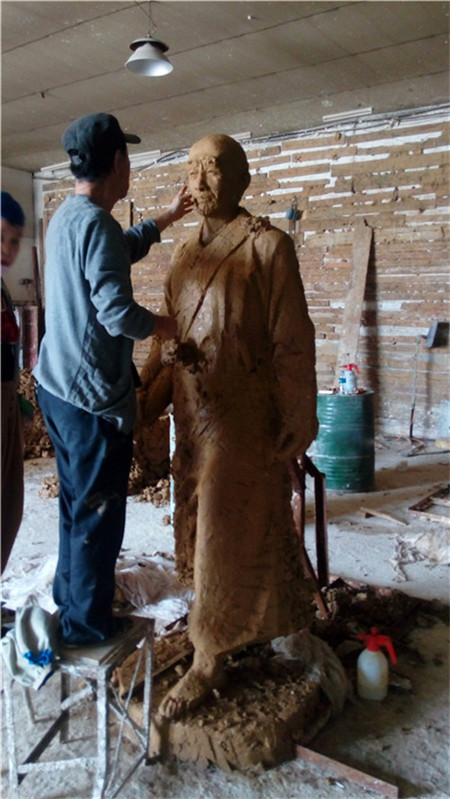 泥稿大樣雕塑 