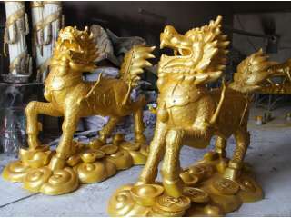 獅子造型雕塑