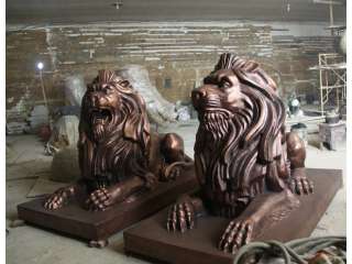 獅子造型雕塑